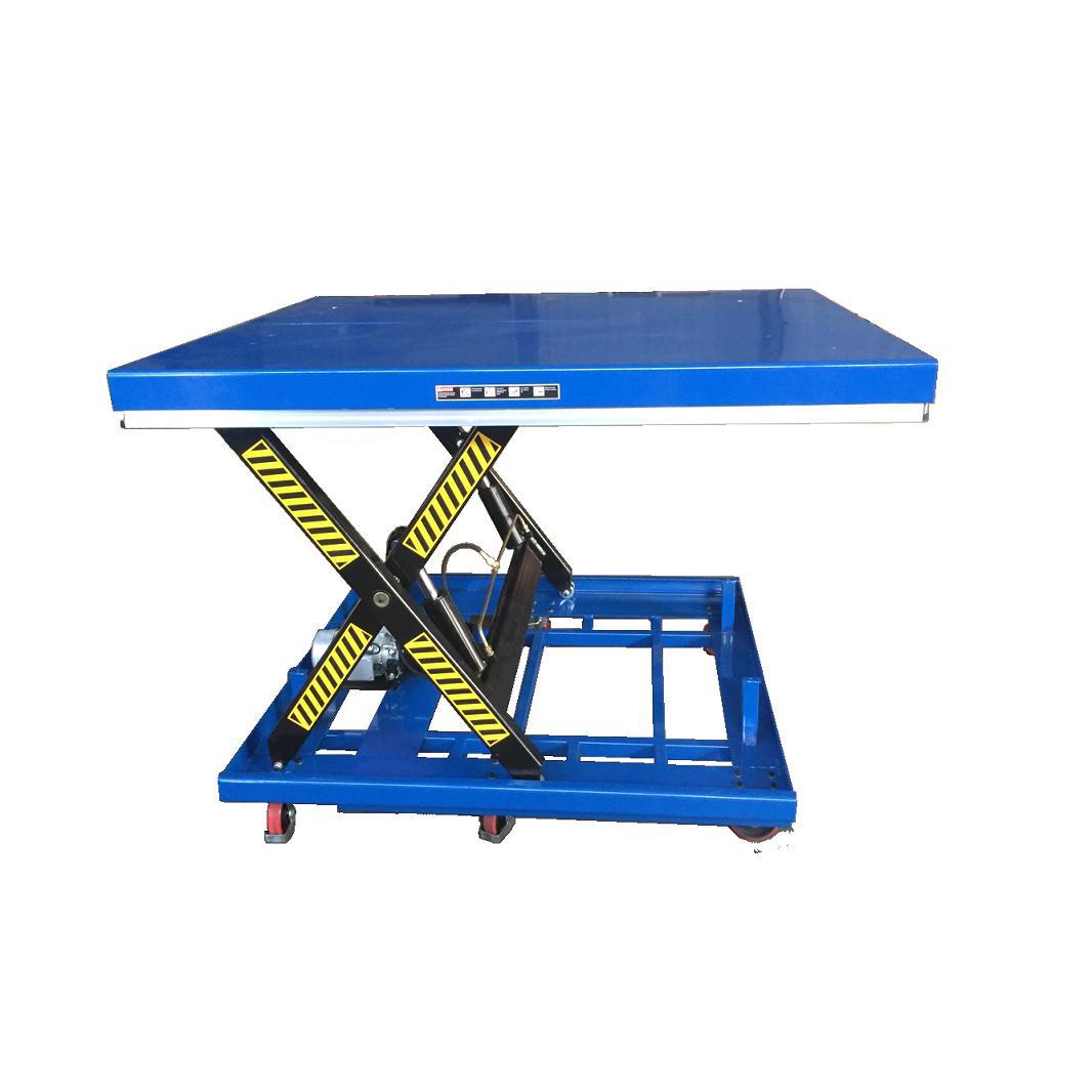 简易固定剪叉式升降机 小型电动液压升降车 仓库车间升降平台设备