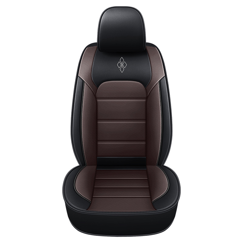 Nappa Leather Breathable | Universal Seat cushion, seat cover - black