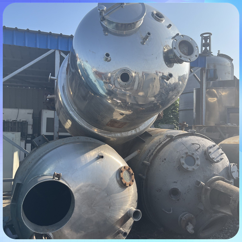 二手静态提取罐 直筒提取罐 不锈钢电加热提取罐 九成新提取设备