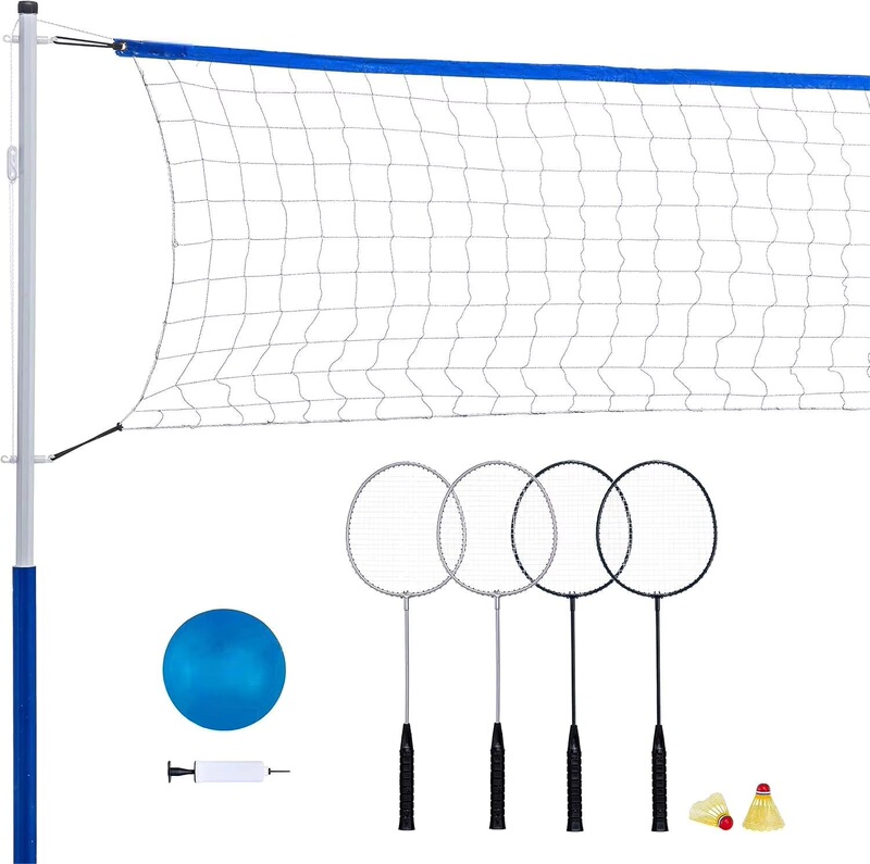 Size Storage Bag for Outdoor Use, Standard Badminton Net, All-Weather Portable Indoor Badminton Net Suitable