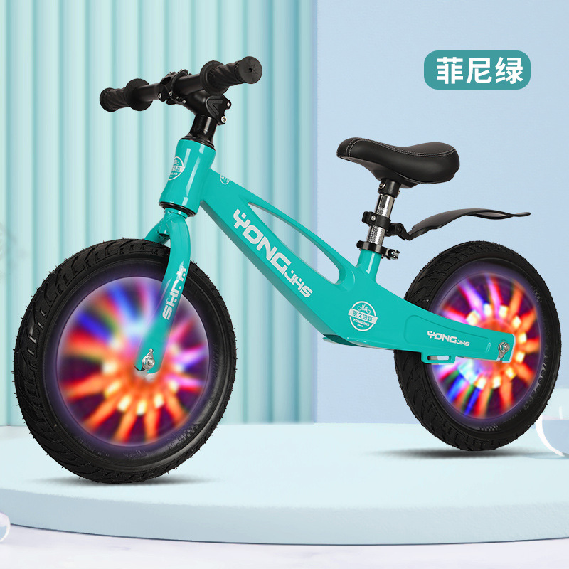 Bicicleta de equilibrio para niños de aleación de magnesio, bicicleta de equilibrio de 12 pulgadas, bicicleta de equilibrio de 14 pulgadas sin pedales, bicicleta de juguete, bicicleta de equilibrio para bebés