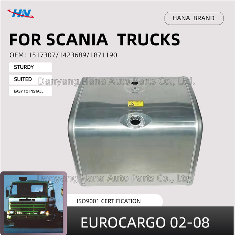 500L tanque de combustible 1517307/1423689 para Scania serie 2-3 piezas de camión