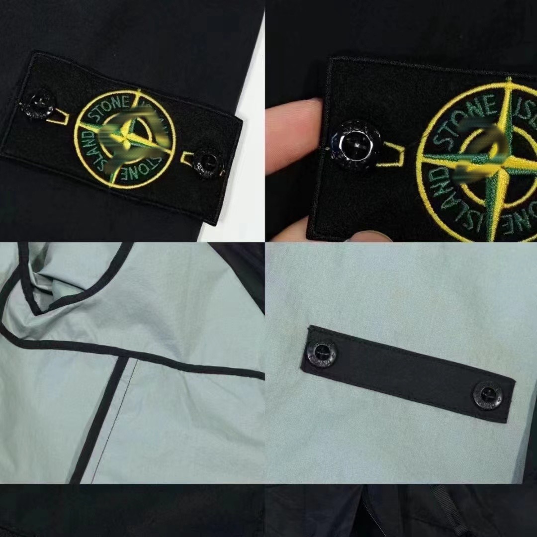 Unisex Outdoorjacke Mit Ärmelabzeichen Und Kapuze_voghion.com