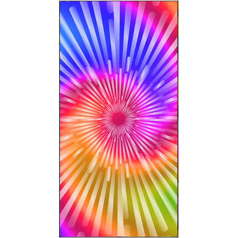 Toalla de baño de secado rápido de verano de una sola cara de impresión Toalla de playa para adultos microfibra cómoda arena antiadherente Toalla de baño grande