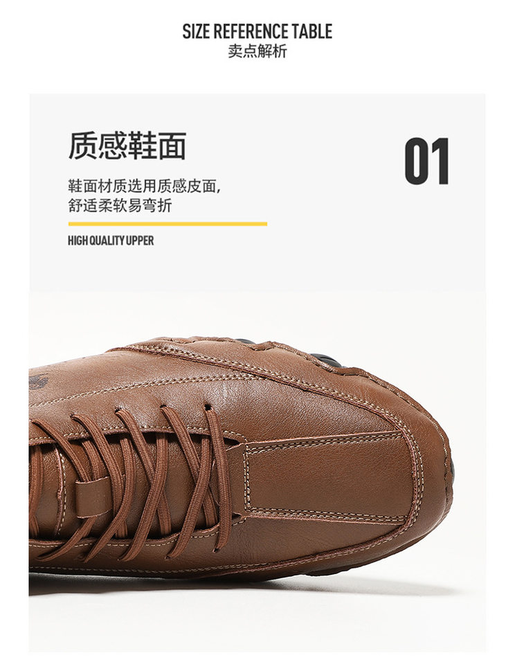 Bốt Martin nam cổ cao dáng ngắn, mũi tròn, đế bằng, phong cách thường ngày — C8008 màu kaki, C8008 màu xám, C8008 màu đen, F8008 Màu xanh lá cây chi tiết 6