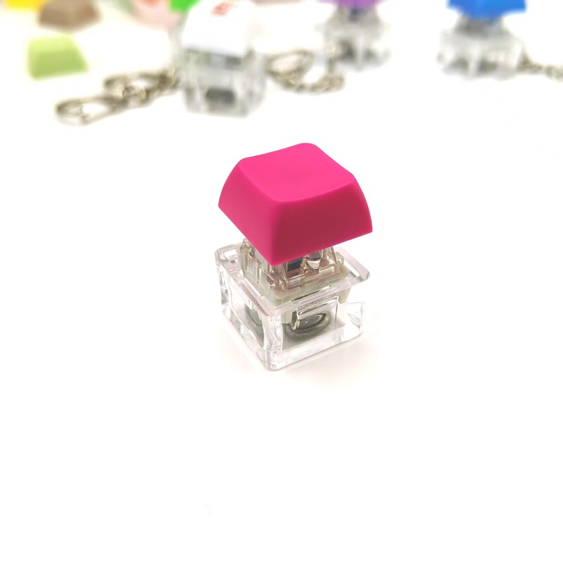 クロスボーダーデコンプレッションキーボードペンダントテトリス指先プレスクリエイティブマカロンデコンプレッションキーボードキャップキーホルダー|undefined
