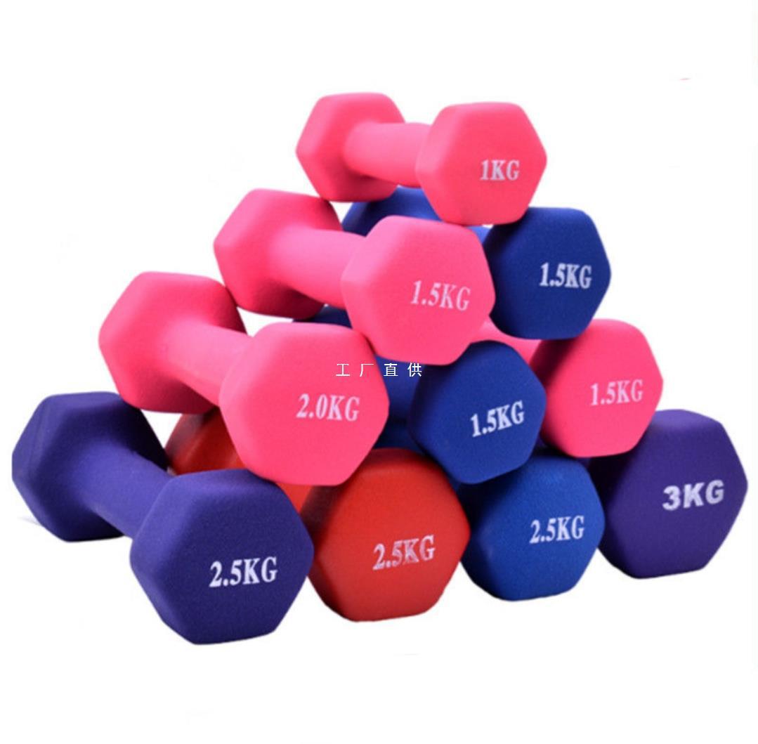 Dumbbell Women's Home Fitness Gymnastics Yoga Fat Loss Men's Boxing Slim Arm Student Weightlifting New Barbell Cast Iron