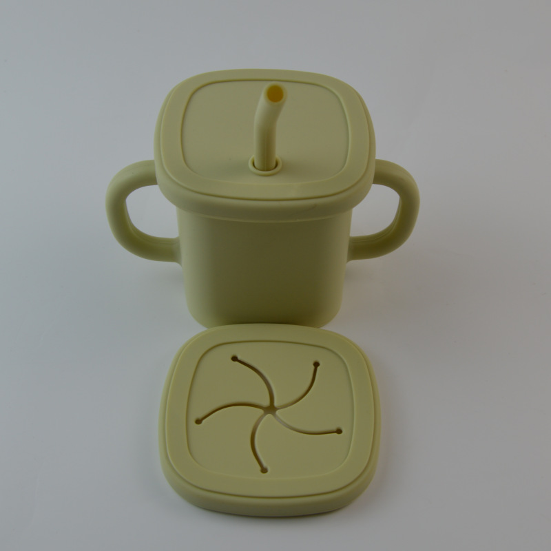 One cup of two -cover avocado green