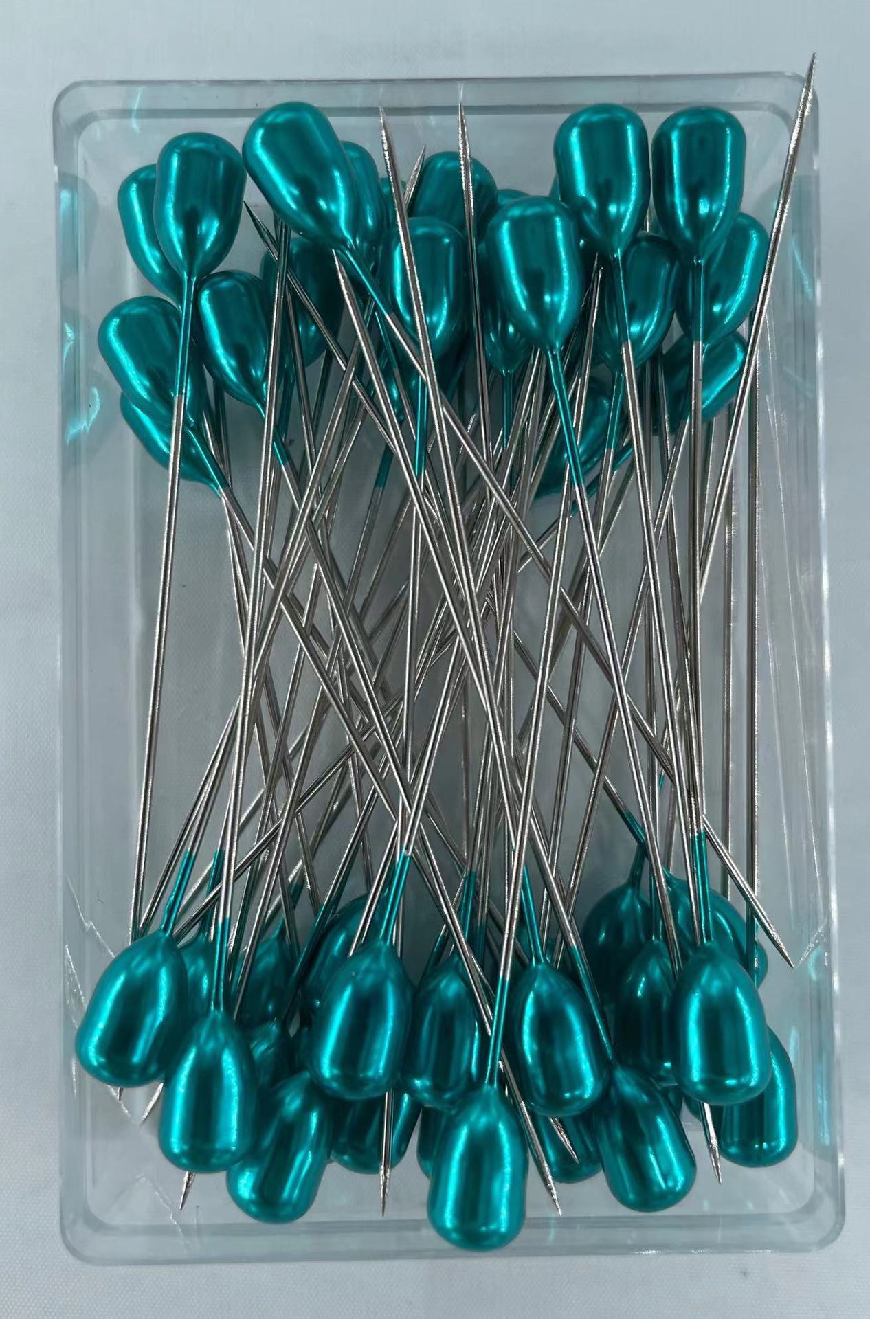 Venta directa de fábrica 6*9*65mm color en forma de pera aguja de posicionamiento de ropa 50 piezas