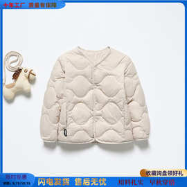 2025秋冬爆款舒适保暖轻薄90新国标羽绒服小中大童羽绒内胆外穿男