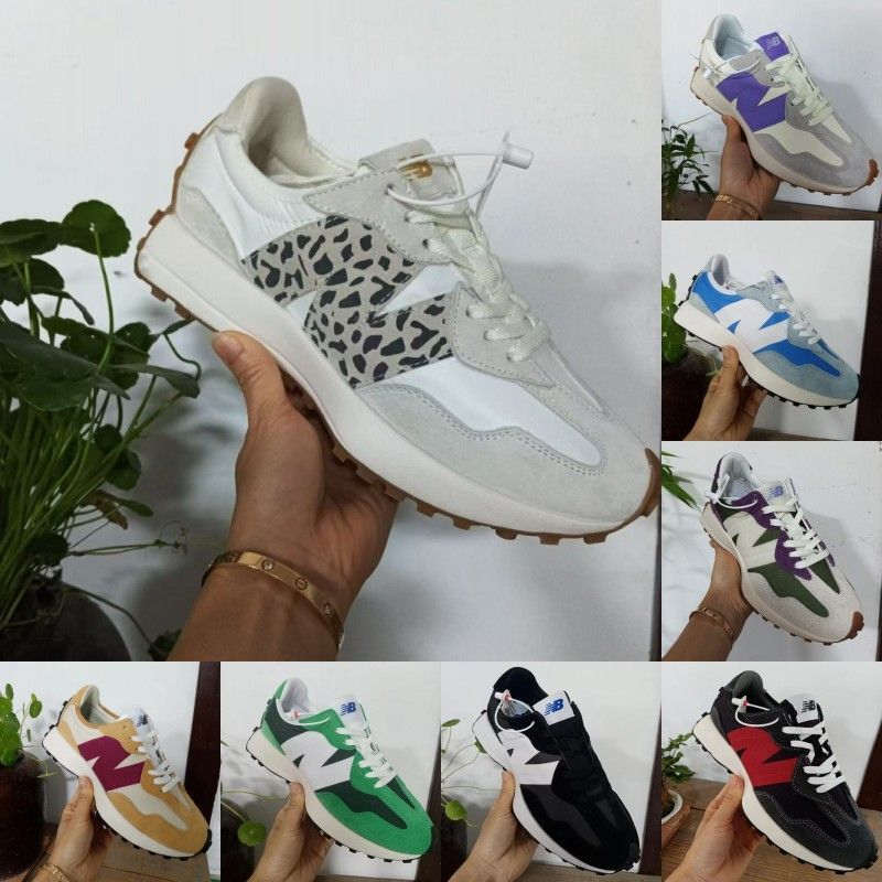 Putian Shoes Foreign Trade Nb327 Men's Shoes Sea Salt Original Retro Dad Sneakers Couple Running Casual Sports Shoes Women's Shoes