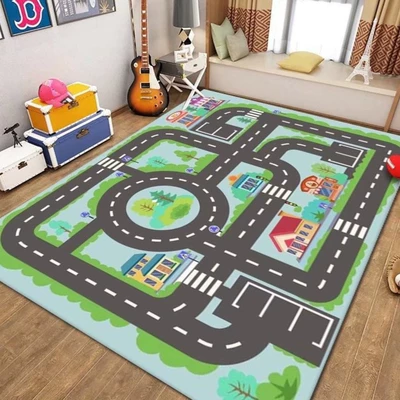 to Clean, Large Carpet | Avtomobil döşəmə paspasları - parking-lot-mat-7-80120cm-crystal-velvet