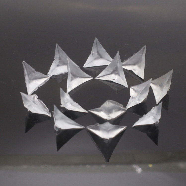 Triángulo de cristal transparente a prueba de polvo esquina armario grande a prueba de polvo esquina gabinete esquina cajón a prueba de polvo estera de la esquina a prueba de polvo envío gratis