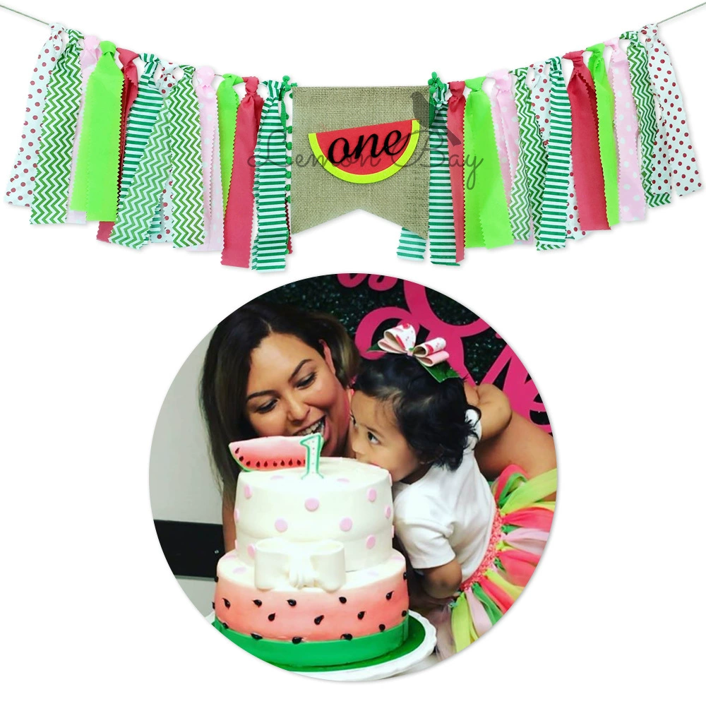 ONE watermelon dining chair flag