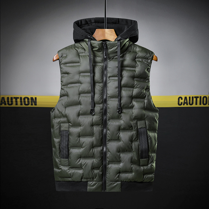 Amazon chaqueta de hombre chaleco de invierno hombre gordo chaleco impermeable chaleco grande chaqueta hombre