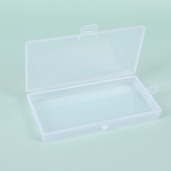 KH10 large long PP new transparent plastic large rectangular PP empty box storage box wholesale desktop beads