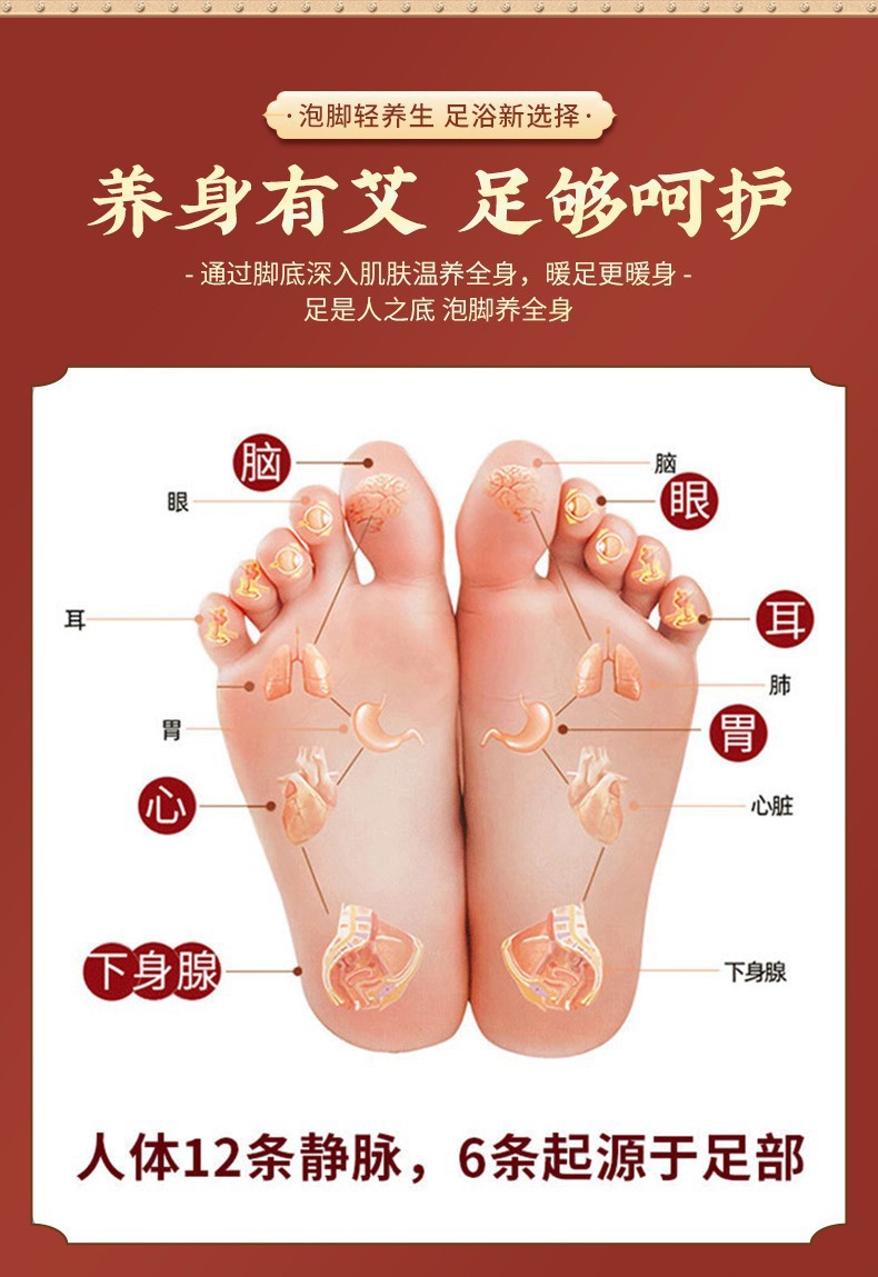 Saffron Tibetan Red Salt Foot Soak Pack Herbal Foot Bath Gift Box 30g x 10 Bags specifications