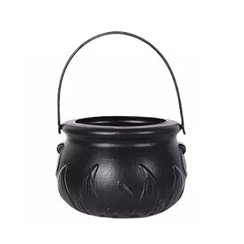 Transfronterizos barril de bruja de Halloween barril de caramelo de Halloween decoración de baile barril negro barril de bruja de niños