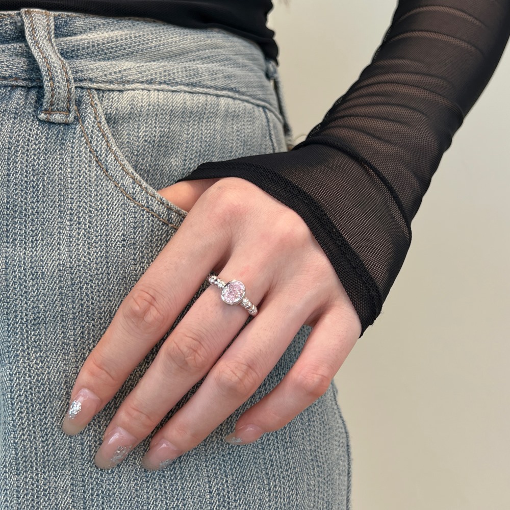 3g Weight Zircon Inlay Material Rings Classification 1 Piece Quantity Daily Occasion 925 Sterling Silver Material Heart Shape Pattern Women's Gender Plating Design Elegant Style 925 Sterling Silver Zircon Heart Shape Rings 925 Sterling Silver Rings 11