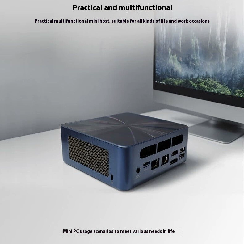 R7 7840/8845hs высокопроизводительный мини‑системный блок портативный для дома, офиса и игр, полнофункциональный настольный компьютер