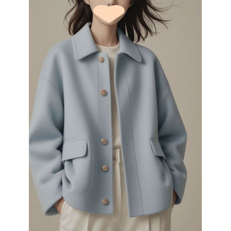 2025春の新作人気のユニークで見栄えの良い女性用スモールフレグランスジャケット、人気の小柄でスタイリッシュなトップス|undefined