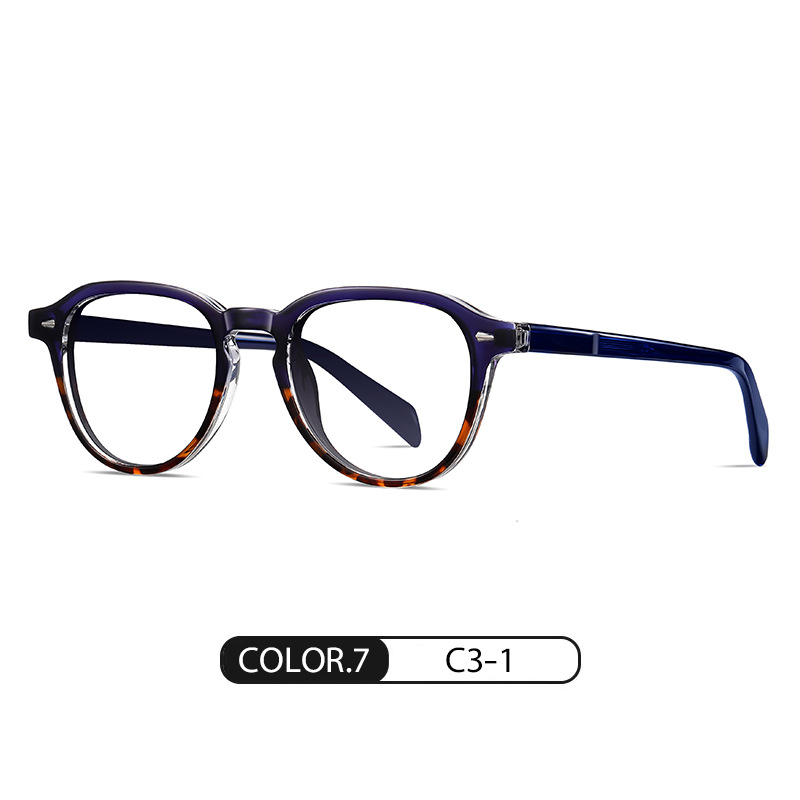 Nueva placa polarizada gafas de sol S31101 hombres y mujeres de moda retro anti-azul luz gafas de sol de conducción sol protección