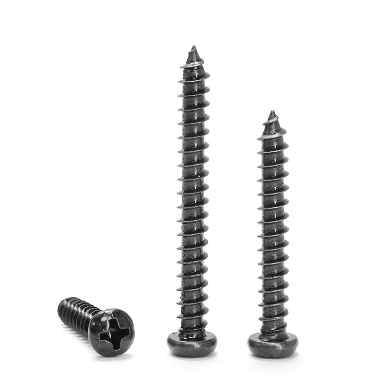 PA 검정색 십자형 셀프 태핑 나사 소형 셀프 태핑 나사 M2 |