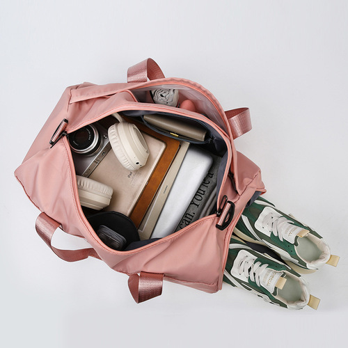 Large capacity travel bag, business trip storage luggage bag, student accommodation clothing, yoga fitness sports bag wholesale