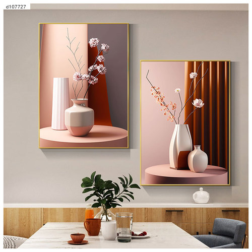High-end Restaurant Painting Orange Peaches Good Fortune Restaurant Dining Table Background Wall Art Living Room Sofa Dual Decoration Painting