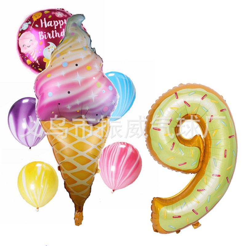 Digital donut for ice cream