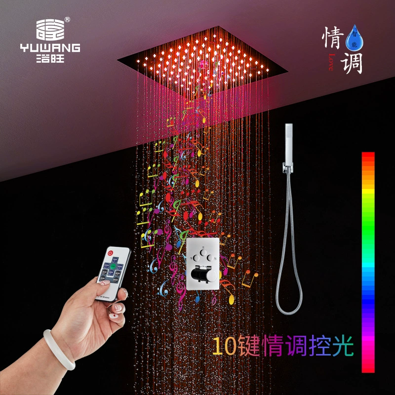 LED освещение шоу набор дождь капли полив Hengding верхний спрей шоу отель вилла B & B душ комната