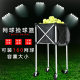 Folding Tennis Frame Aluminum Alloy Tennis Car Trolley Mobile Portable Coach Car Pick-up Basket Tennis Package Basket
