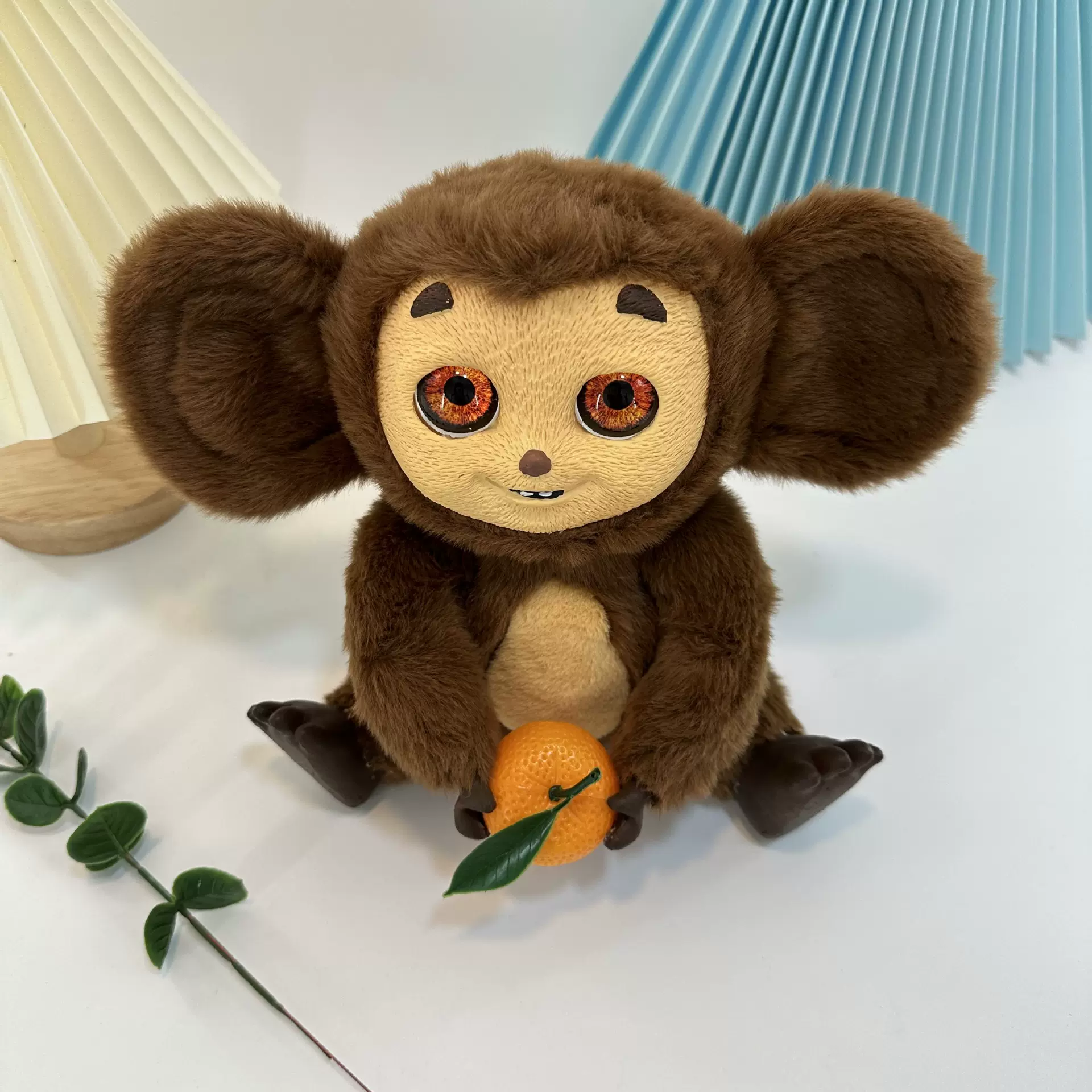 俄罗斯爆款大耳猴查布Cheburashka 公仔彻布猴子毛绒玩具乳胶摆件