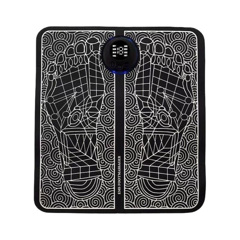 足底パルスマッサージ器家庭用電動足マッサージ機usbスマート充電足底経絡電流マッサージ|undefined