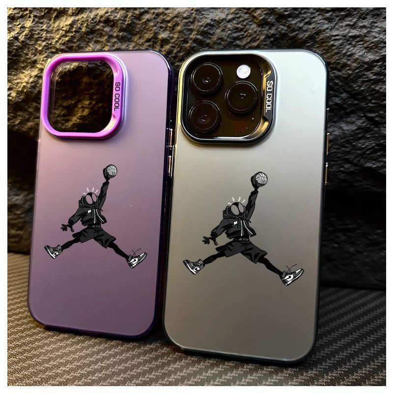 Basketball male spider iPhone16Pro mobile phone case 15/14/13 laser 12 apple 11XsMax/plus