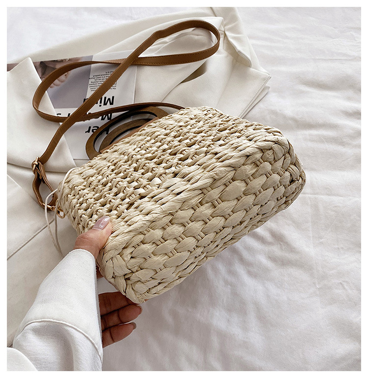 Women's Small Spring&summer Straw Basic Handbag display picture 1