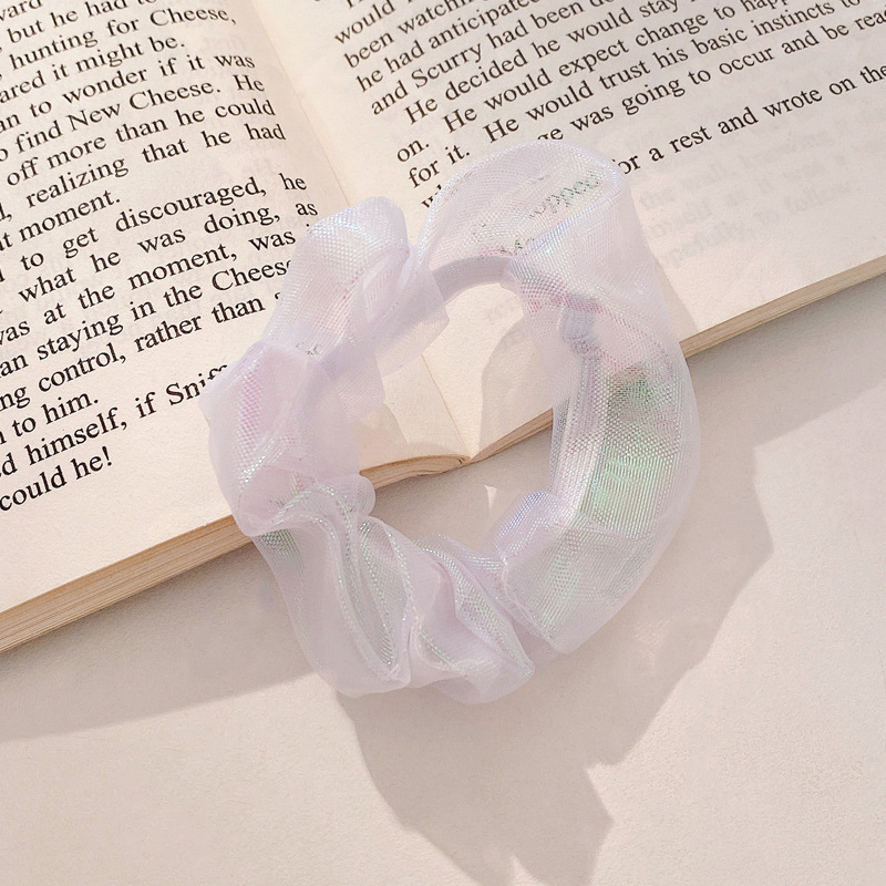 Pequeño, fresco y dulce, lazo para el cabello de intestino grueso, linda cuerda para el cabello a cuadros, atmósfera coreana, cuerda para el cabello, tocado de goma