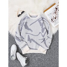 R 91667 Oversized Knit Sweatshirt ����l�� ���R�d�W���羳