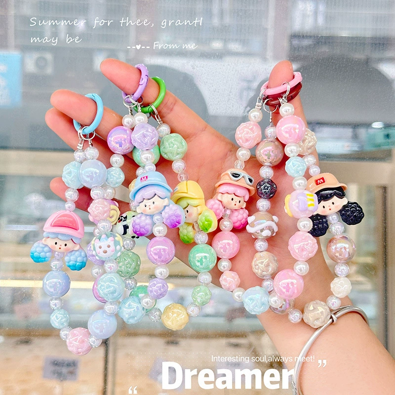 Креативный бисер bracelet, мобильный телефон, брелок, маленькая сумка, наушники, сумка, аксессуар