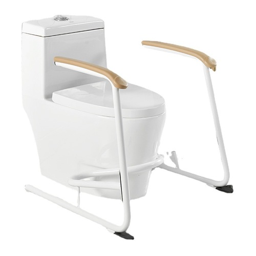 Japanese-style barrier-free toilet armrest frame for the elderly disabled toilet toilet stand-up assist folding toilet frame
