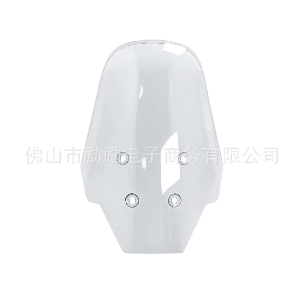 Suitable for Kawasaki KLE500/KLE 500SE 26 motorcycles; thickened front windshield and wind deflector
