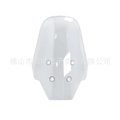 Motorcycle front windshield 500SE 26 motorcycles; thickened - transparent-color