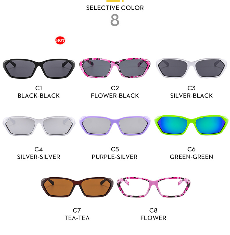 Title 6, Occhiali da sole semplici da donna con protezio...