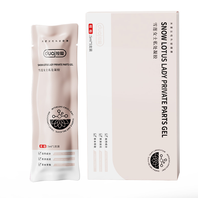 Duai snow lotus women's private parts gel 5ml*5