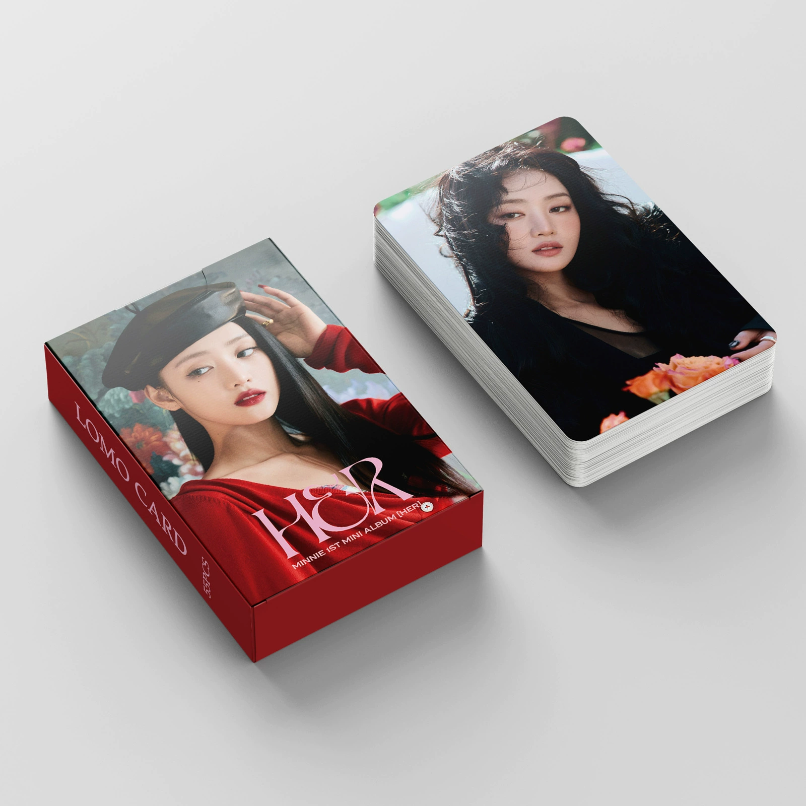 55 МИНИ маленькая карта ЕЁ карты GIDLE девочка (G)I-DLE