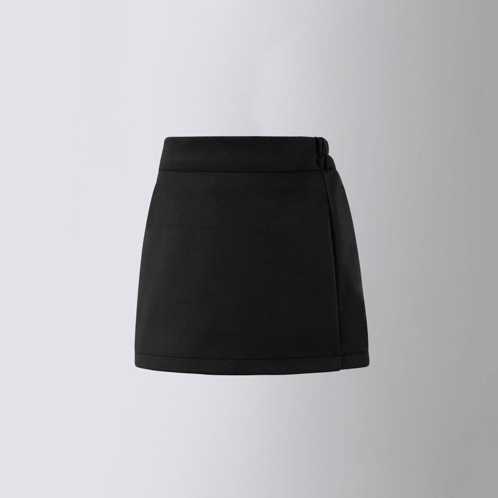 Black solid color starry sky, hip-accented