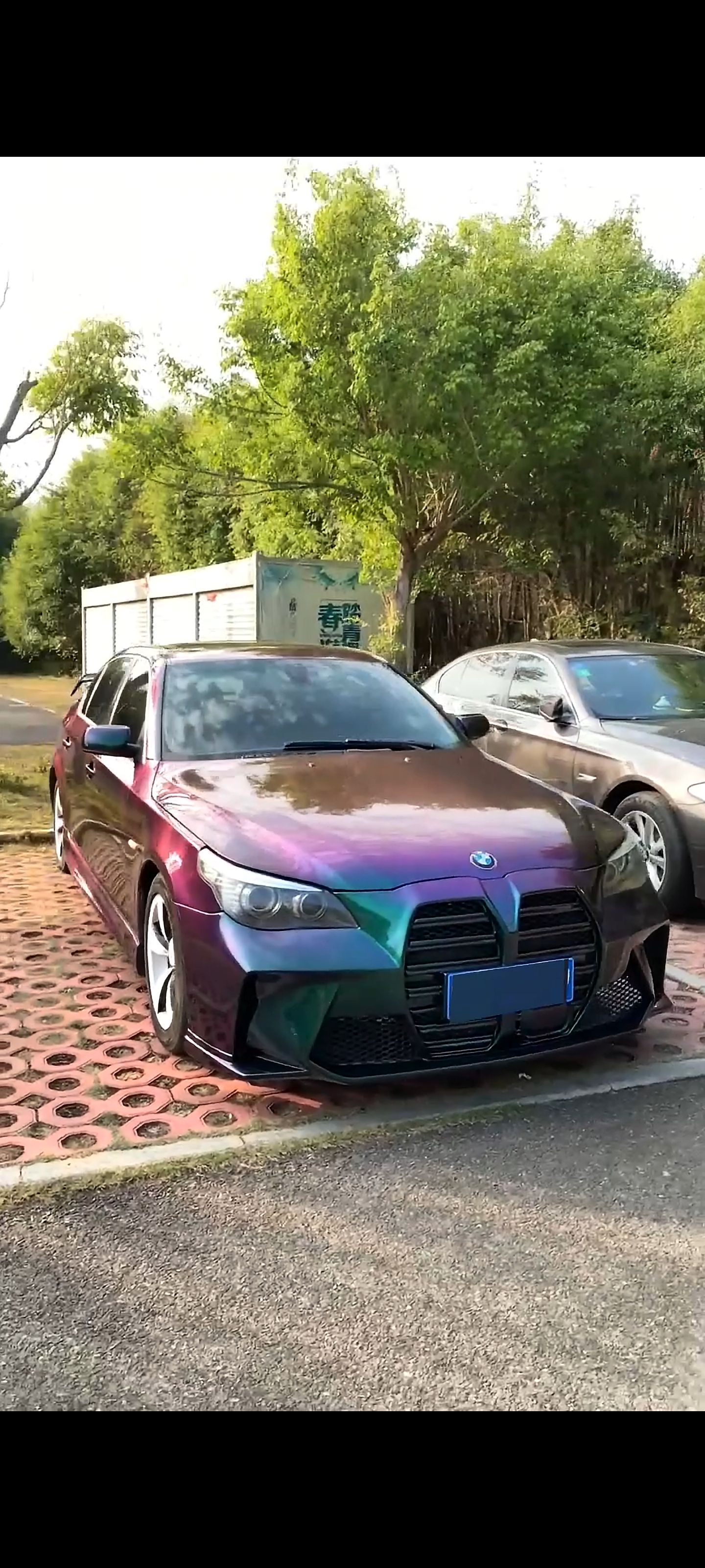 Suitable for Bmw 5 Series E60 Modified M4 Front Bumper and Large Body Kit
