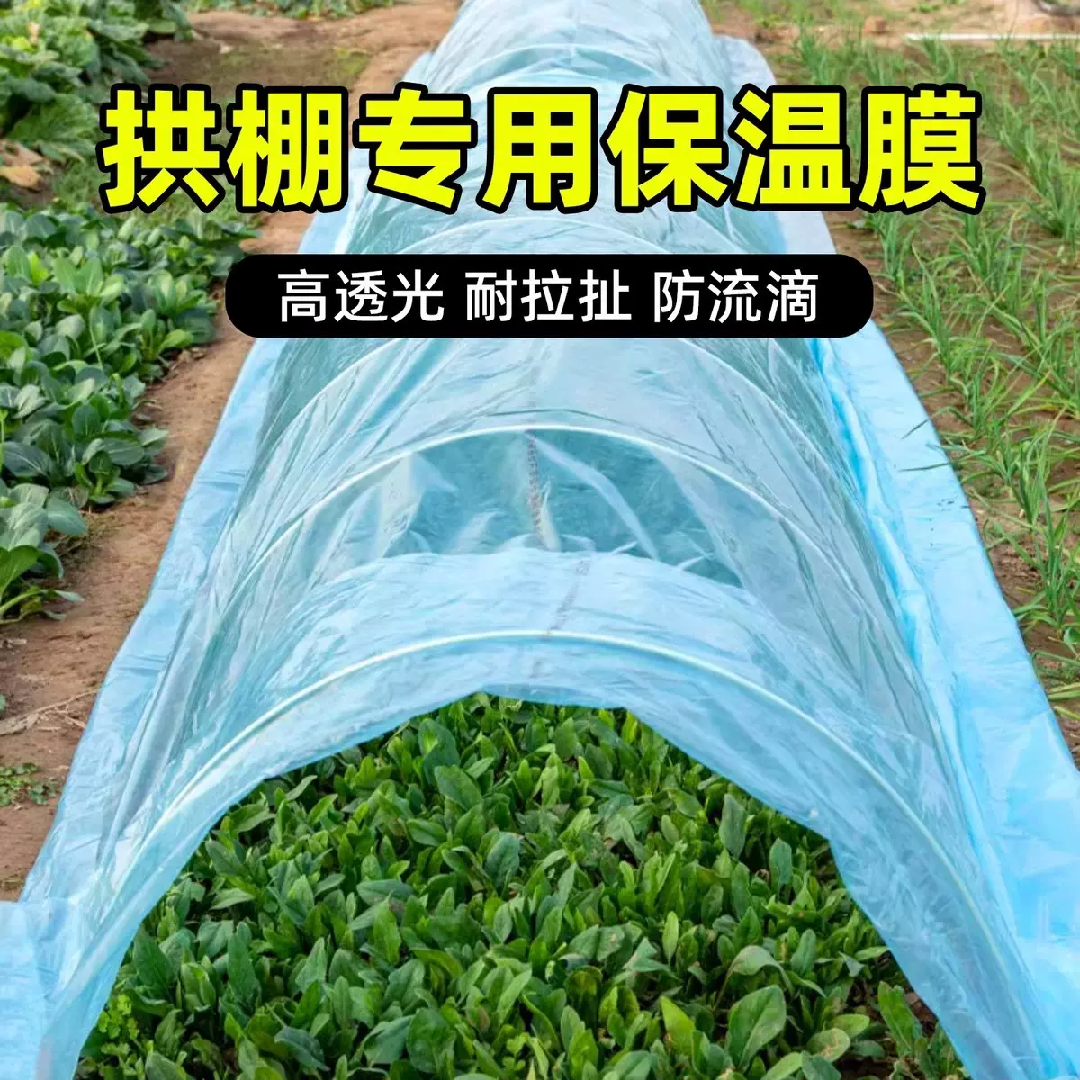 小拱棚膜塑料薄膜膜农用大棚内膜防寒防冻防霜保温保湿抗老化加厚