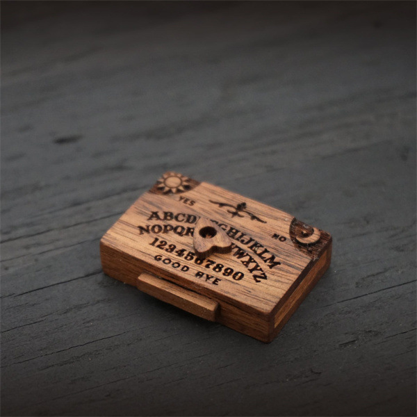 Ventas transfronterizas Hot Miniature Spirit Board con cajón de madera Emoción amor cajón