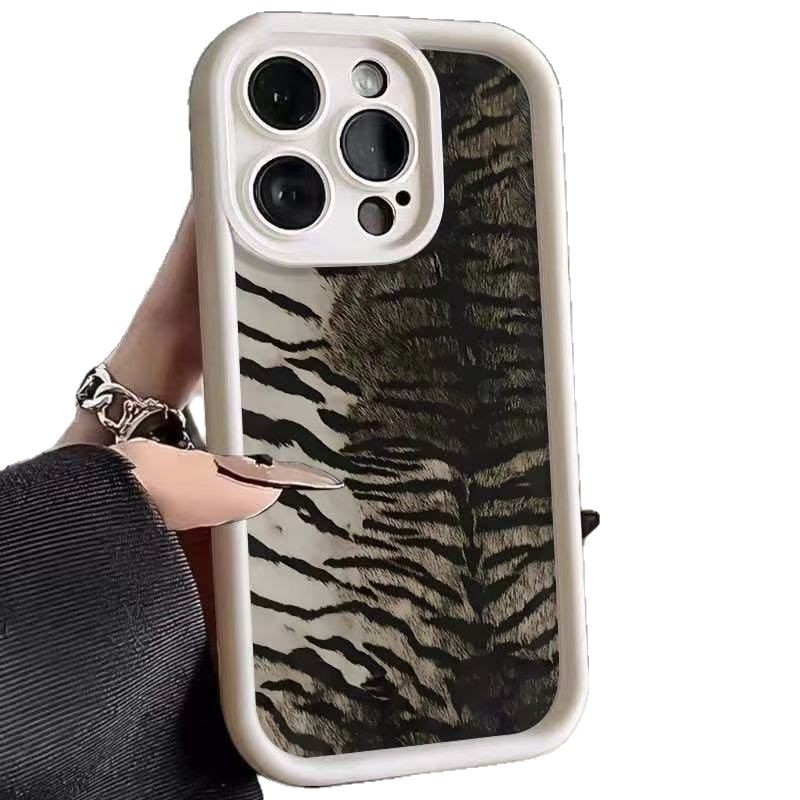 Nuevo estampado de leopardo para iphone16pro funda para teléfono móvil Apple 15 anti-caída 14 Europa y América 13promax nuevo 12x
